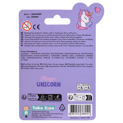 Balsamo labial protector Unicornio