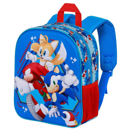 Mochila 3D Heroes Sonic the Hedgehog 30cm