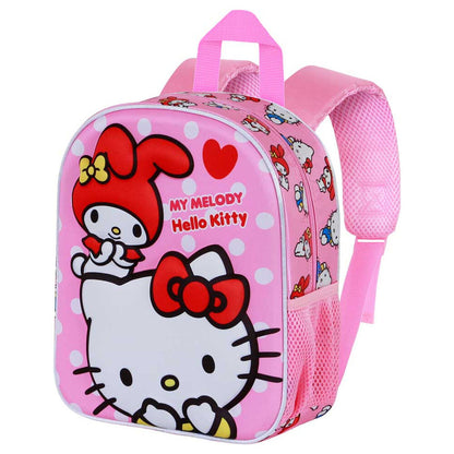 Mochila 3D Lovely Hello Kitty and Friends 30cm