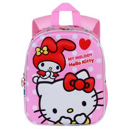 Mochila 3D Lovely Hello Kitty and Friends 30cm