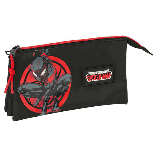 Portatodo Miles Morales Spiderman Marvel triple