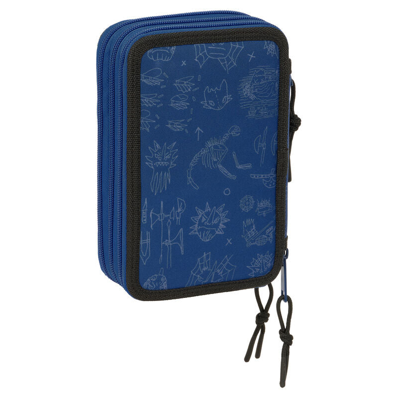 Plumier Como Entrenar a Tu Dragon triple 37pzs