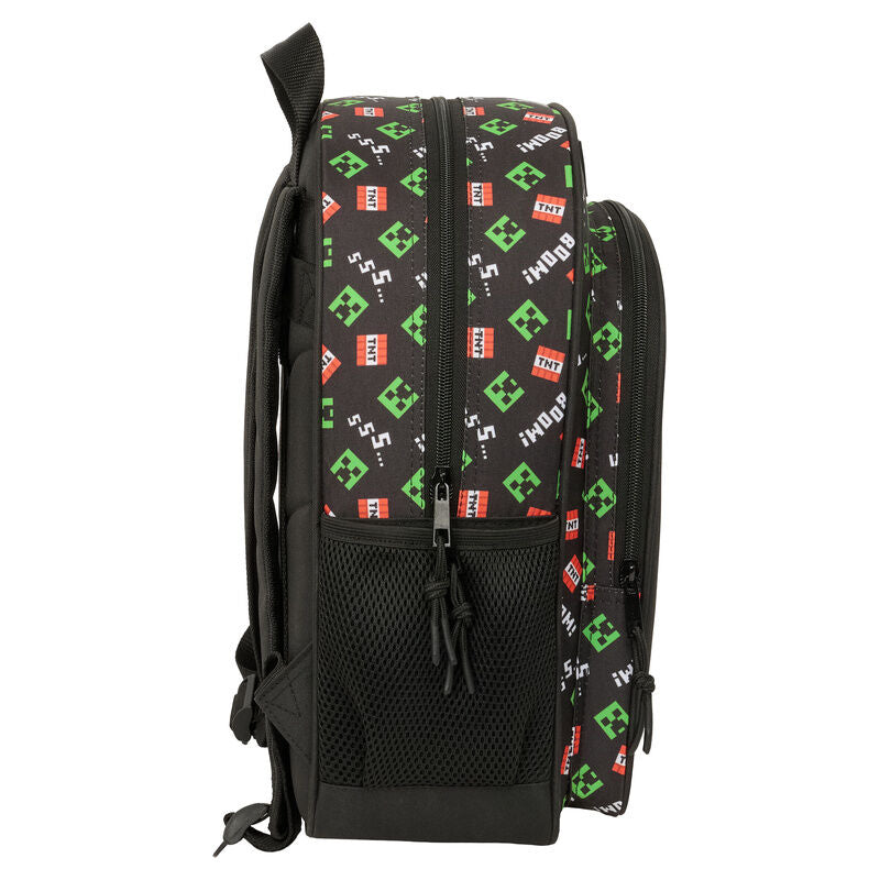 Mochila Minecraft 38cm adaptable