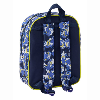 Mochila 3D City Sonic 27cm