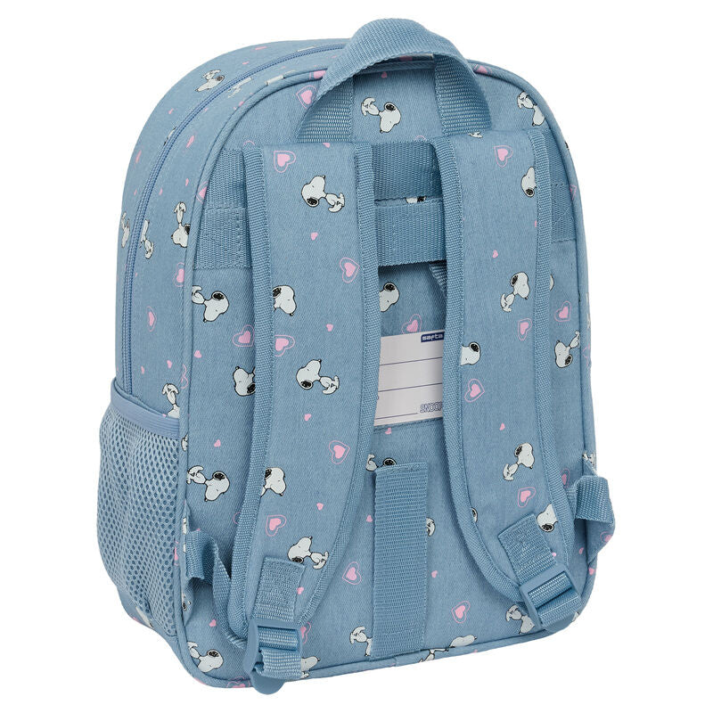 Mochila Snoopy Peanuts 34cm adaptable