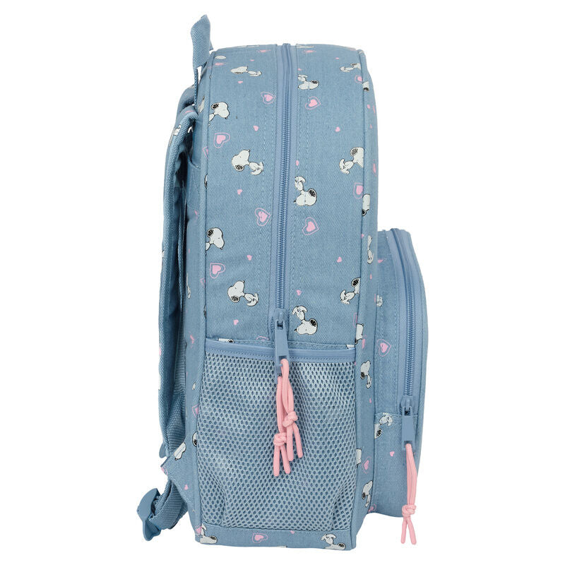 Mochila Snoopy Peanuts 38cm adaptable