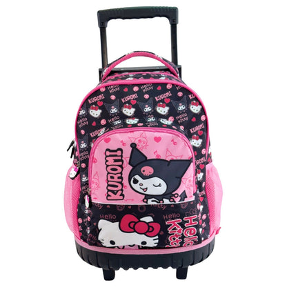 Trolley Kuromi & Hello Kitty 44cm