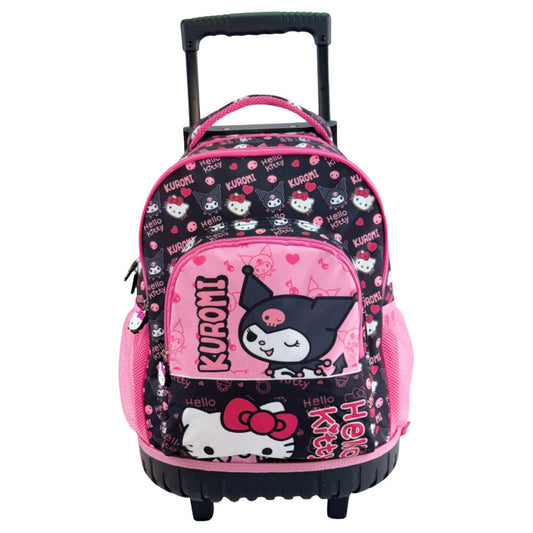 Trolley Kuromi & Hello Kitty 44cm