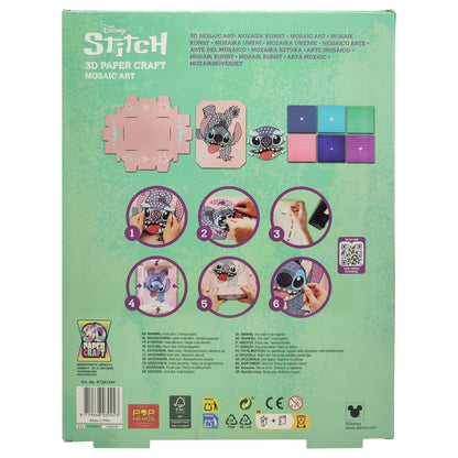 Manualidad papel 3D Stitch Disney