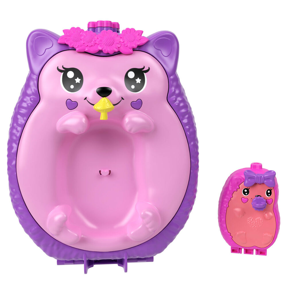 Cofre bolso Mama Erizo y Bebe Polly Pocket