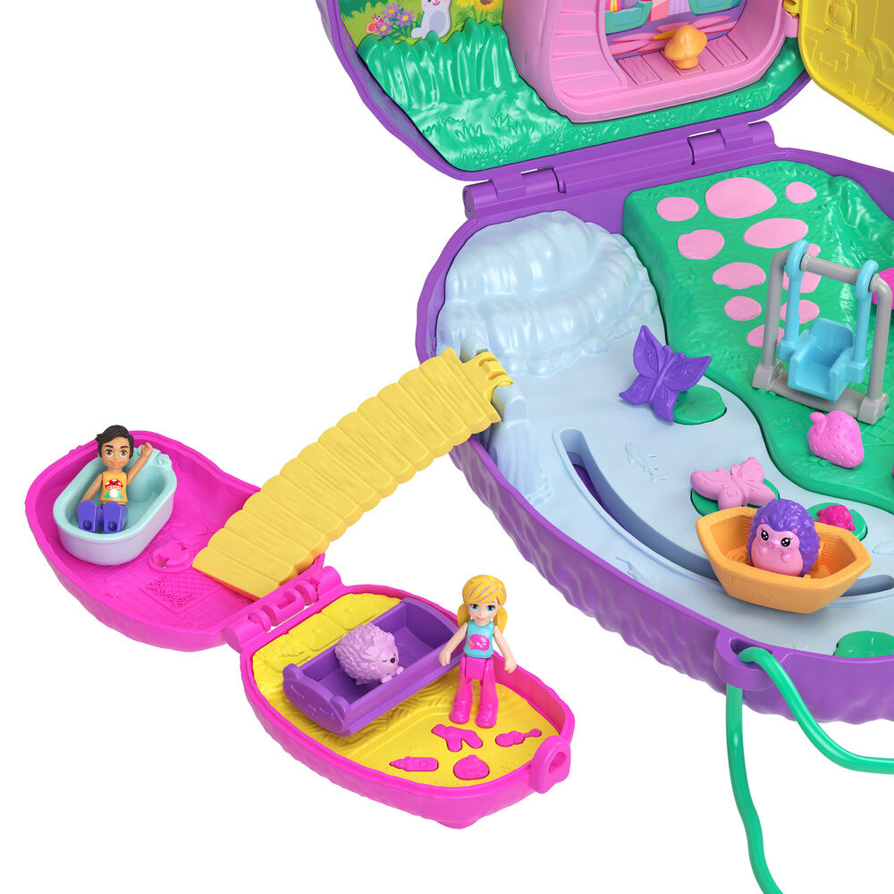 Cofre bolso Mama Erizo y Bebe Polly Pocket