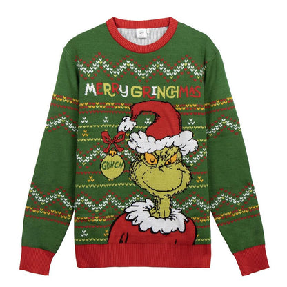 Jersey punto navideño Grinch