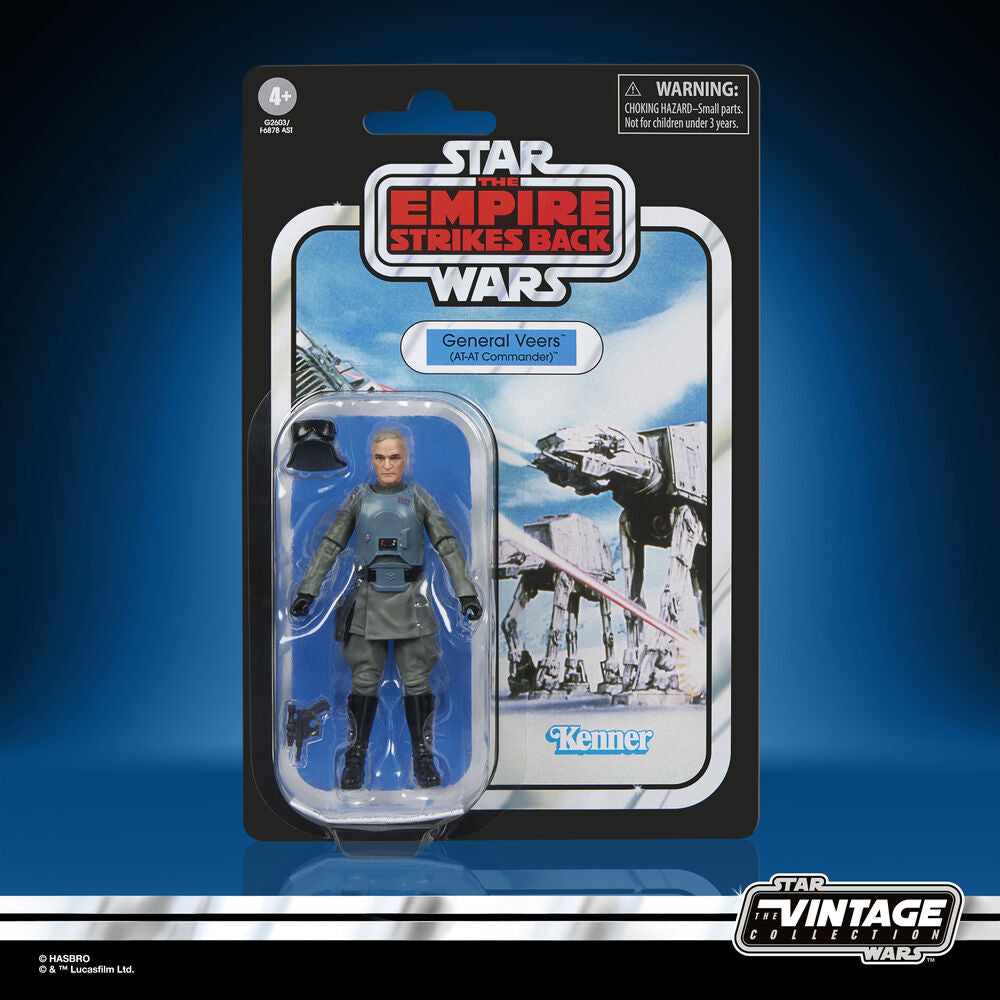Figura General Veers AT-AT Commander El Imperio Contraataca Star Wars 9,5cm