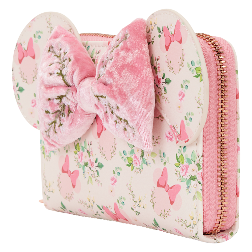Cartera Floral Minnie Disney Loungefly