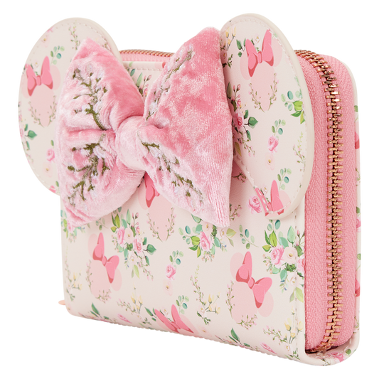 Cartera Floral Minnie Disney Loungefly