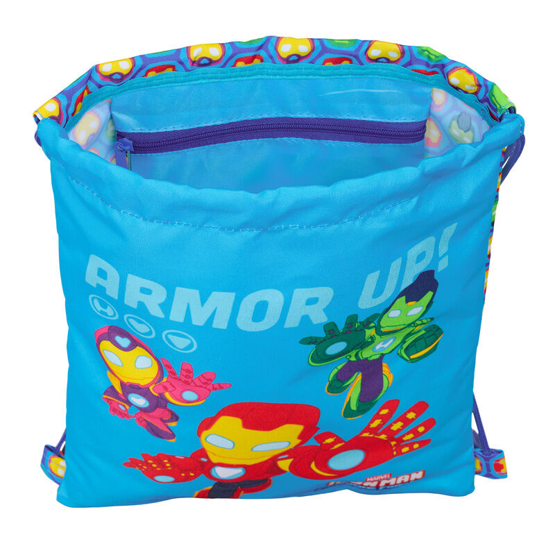 Saco Iron Man Marvel 34cm