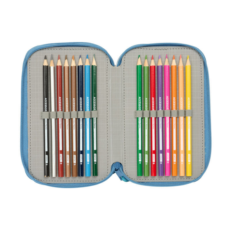 Plumier Frozen Disney triple 37pzs