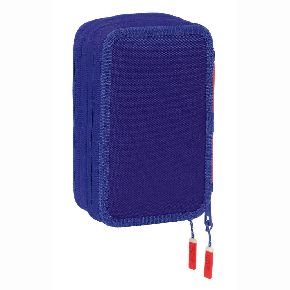 Plumier Atletico de Madrid triple 37pzs