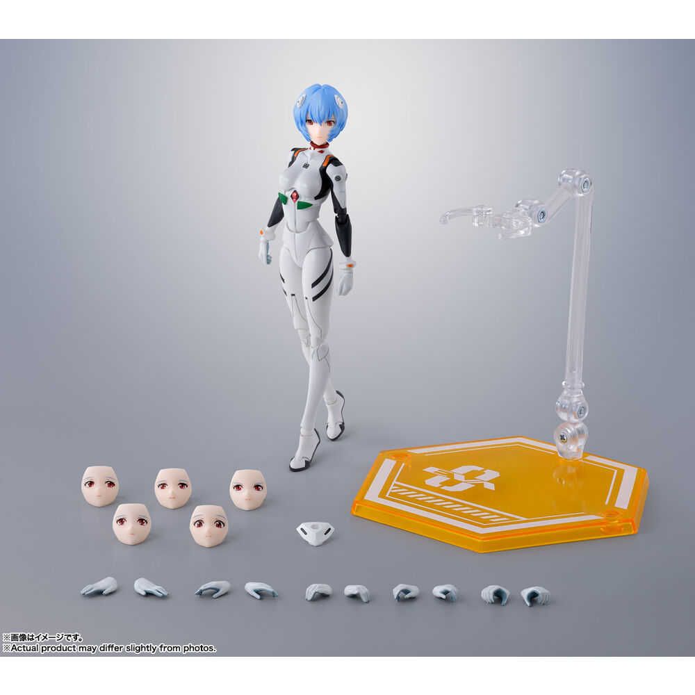 Figura S.H. Figuarts Rei Ayanami Neon Genesis Evangelion 14cm