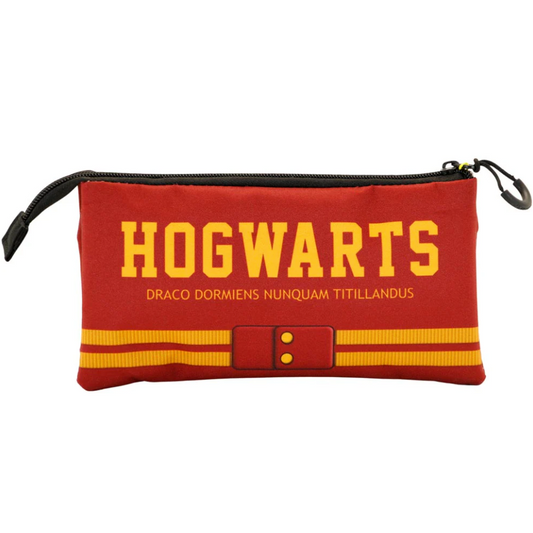 Portatodo triple Harry Potter Griffindor