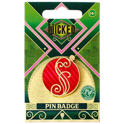 Pin Logo Glinda Pink Shiz Wicked