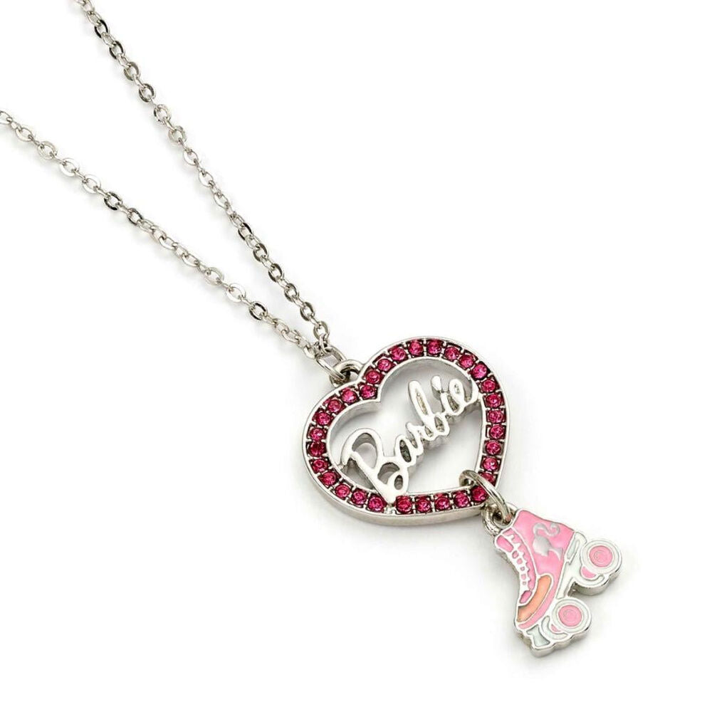 Colgante Corazon Patinete Barbie
