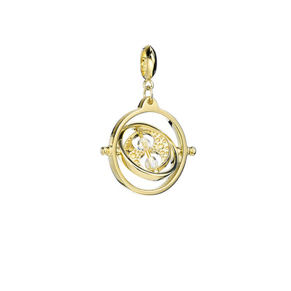 Charm Giratiempos Harry Potter plata baño oro