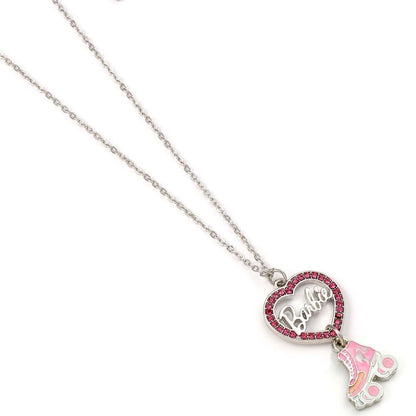 Colgante Corazon Patinete Barbie