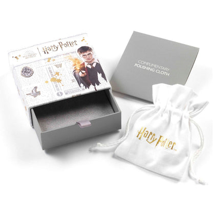 Charm Giratiempos Harry Potter plata baño oro