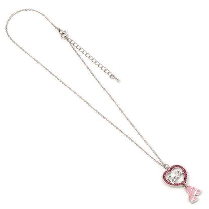 Colgante Corazon Patinete Barbie