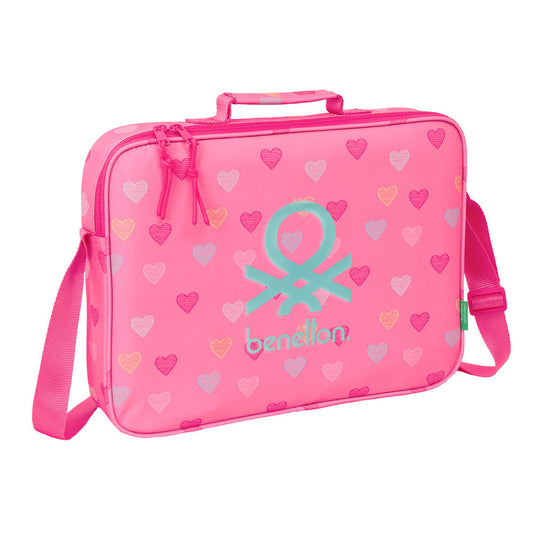 Cartera extraescolares Heart Benetton