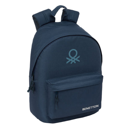 Mochila portatil Antracita Benetton 41cm