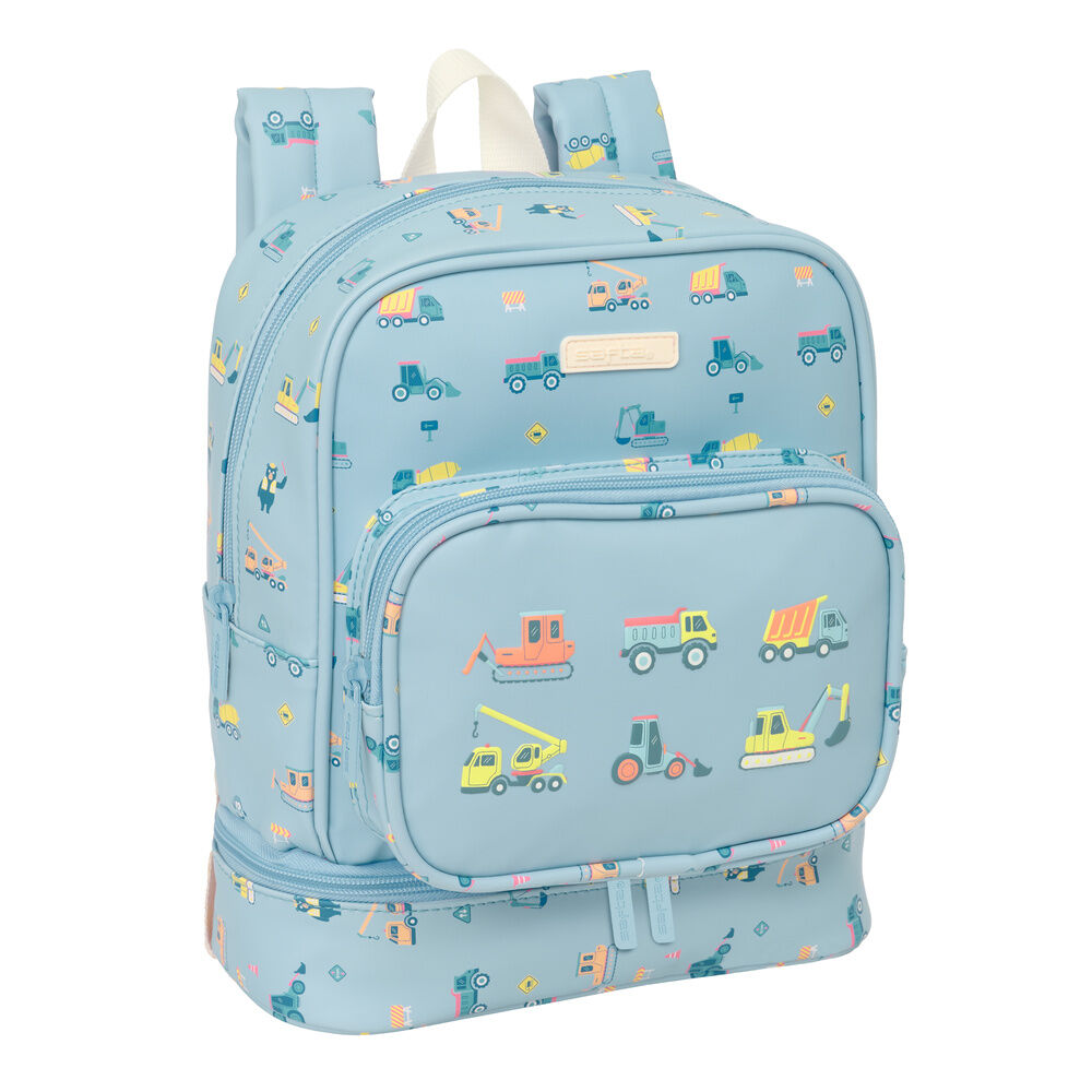Mochila portameriendas Gruas