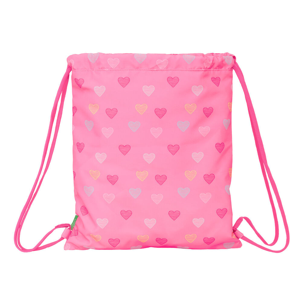 Saco Heart Benetton 40cm