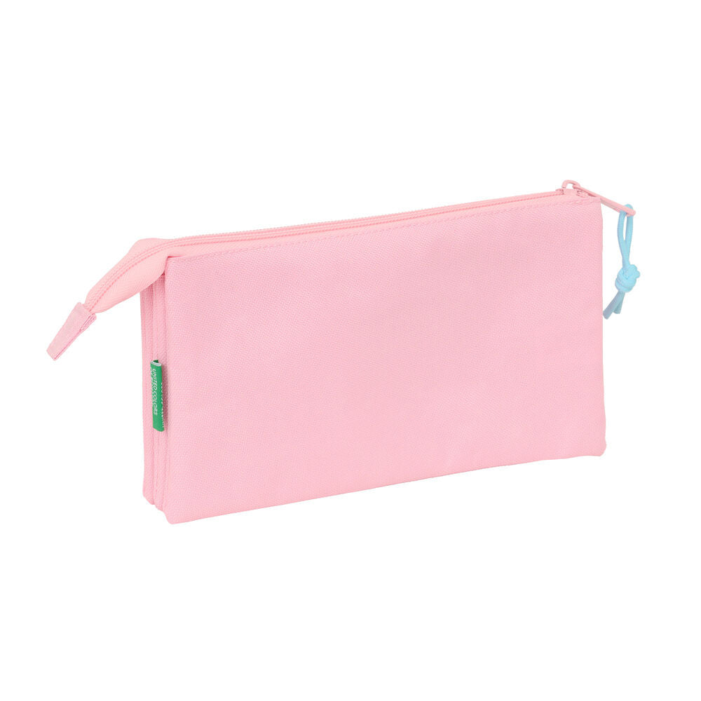 Portatodo Rosa Pastel Benetton triple