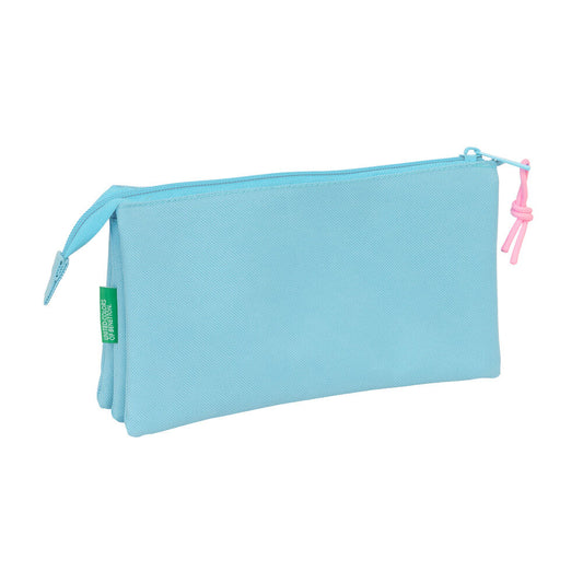 Portatodo Celeste Benetton triple