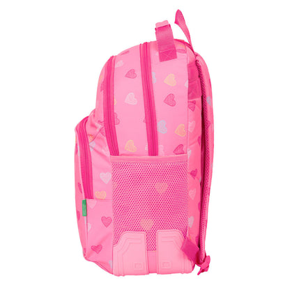 Mochila Heart Benetton 42cm adaptable