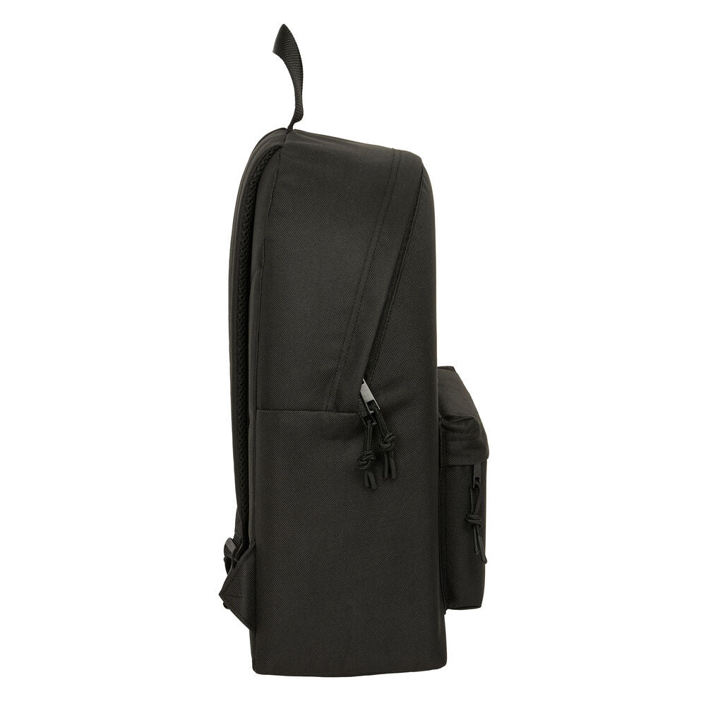 Mochila Negra Benetton 42cm