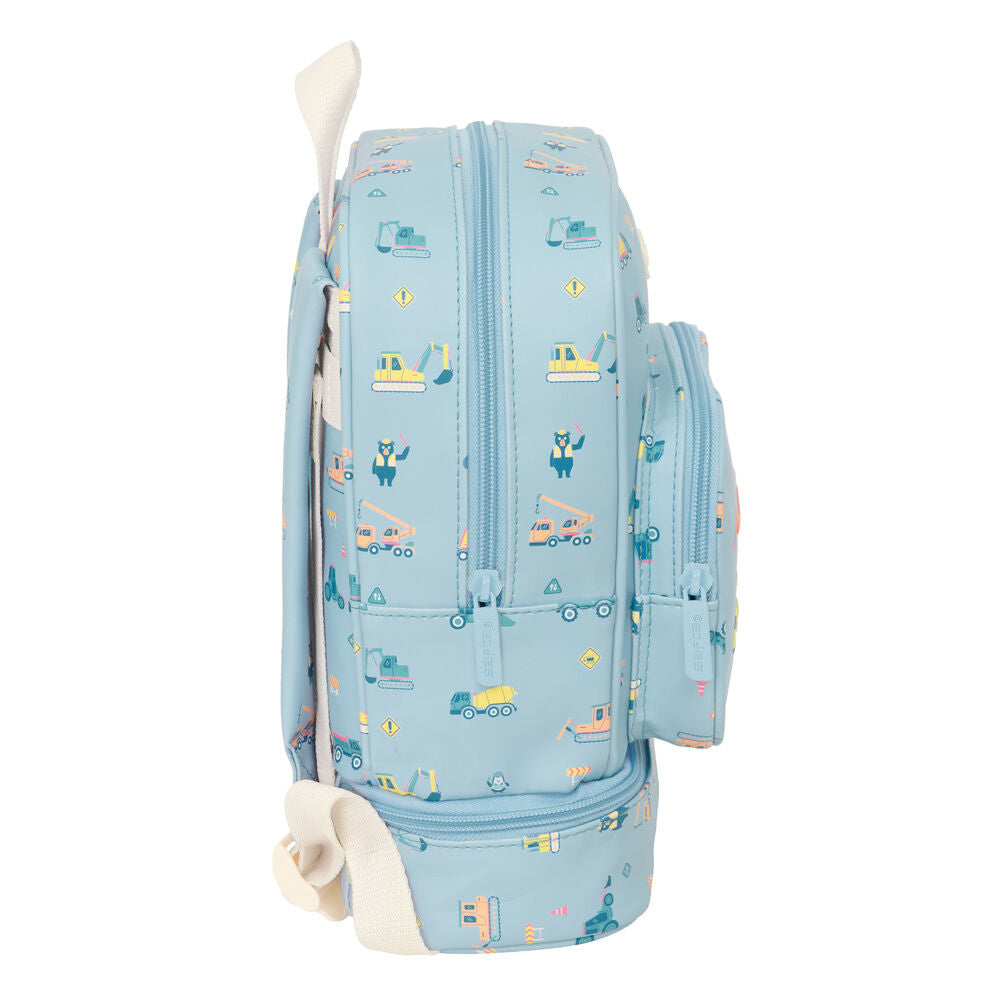 Mochila portameriendas Gruas