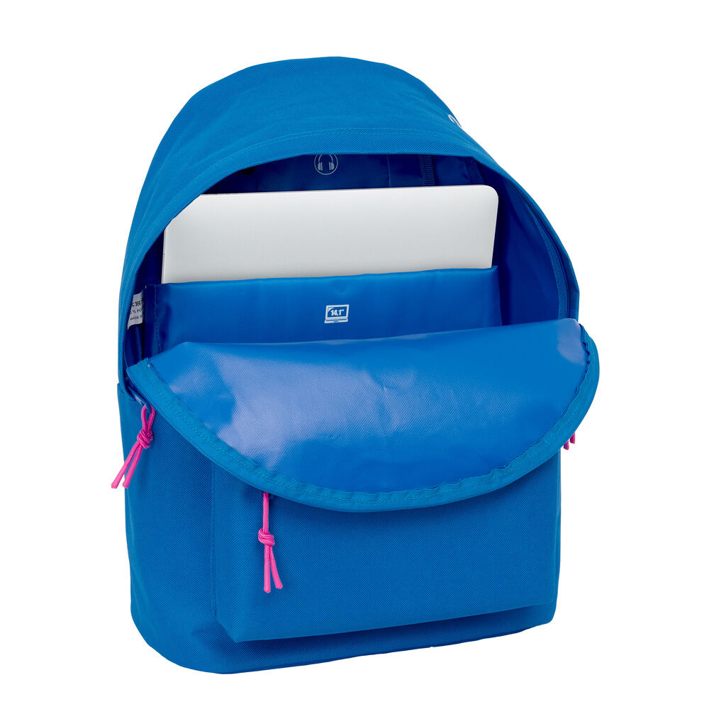 Mochila portatil Azulina Benetton 41cm
