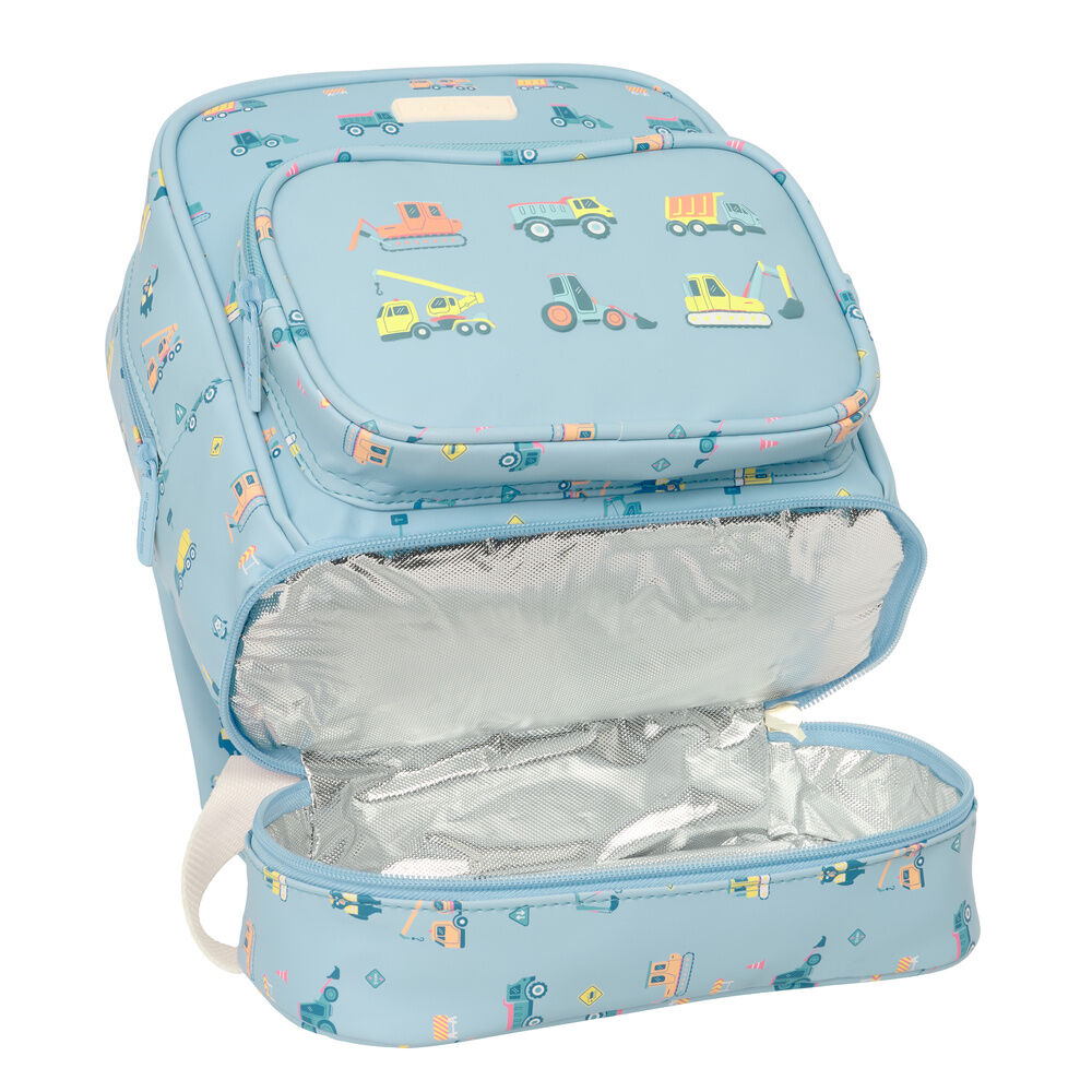 Mochila portameriendas Gruas