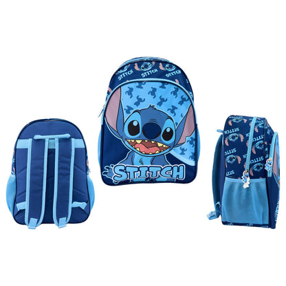 Mochila Abstract Stitch Disney 40cm