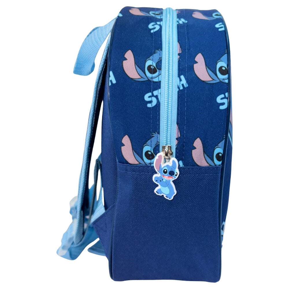 Mochila Abstract Stitch Disney 26cm
