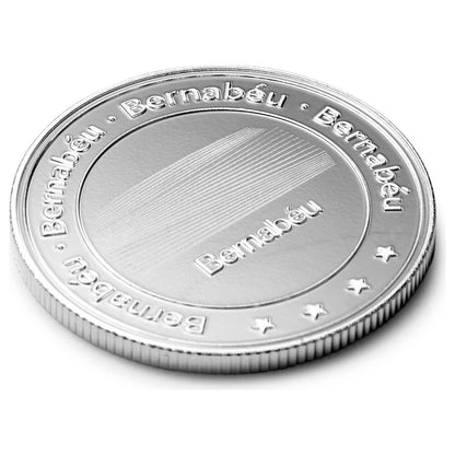 Moneda Bernabeu Plateada Real Madrid