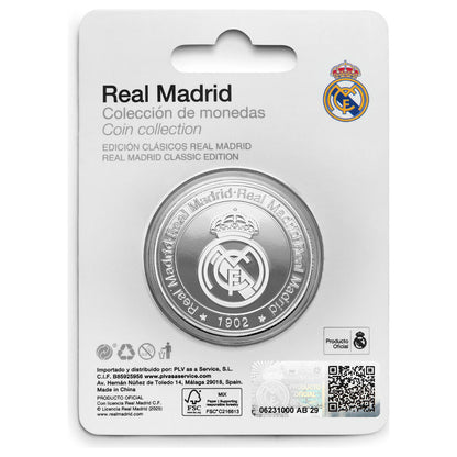 Moneda Bernabeu Plateada Real Madrid