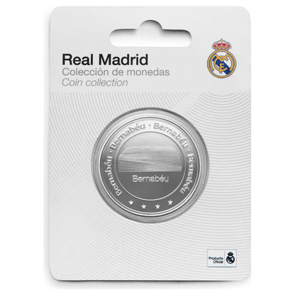 Moneda Bernabeu Plateada Real Madrid