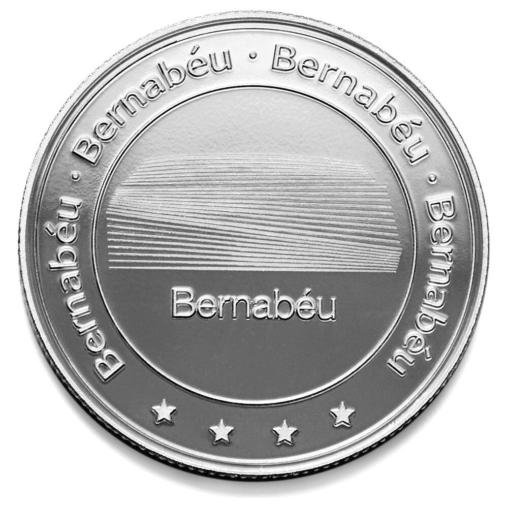 Moneda Bernabeu Plateada Real Madrid