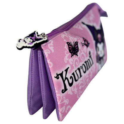 Portatodo Purple Kuromi Hello Kitty triple
