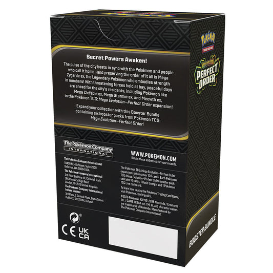 Juego cartas Refuerzo Booster Bundle Equilibrio Perfecto Pokemon ingles