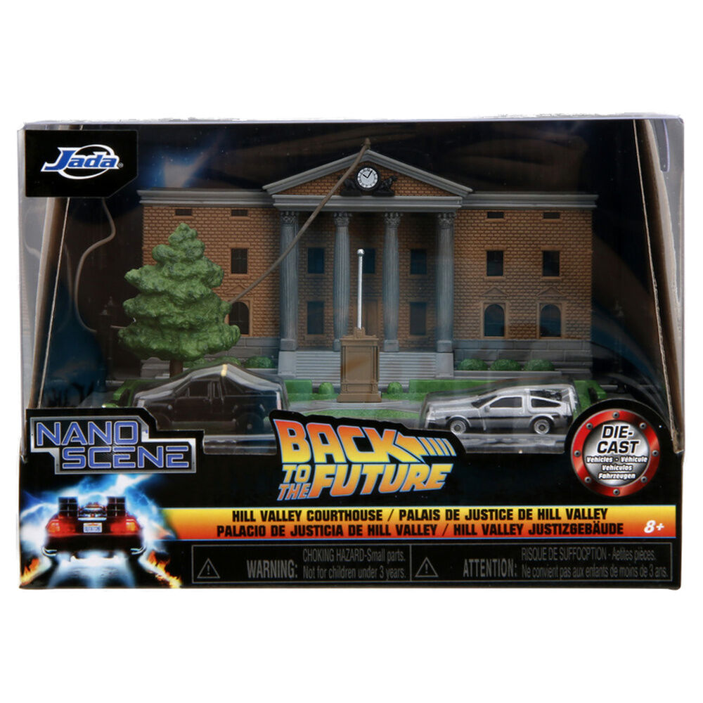 Replica Diorama Plaza de la Corte de Hill Valley Regreso al Futuro